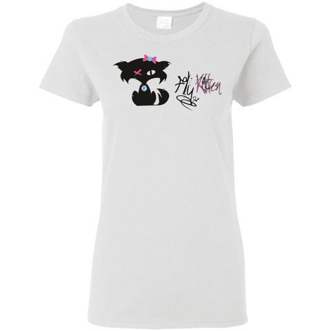 Fly Kitten Signature Stop Bullying White T-Shirt