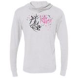 Fly Kitten in Multi-color Hooded T-Shirts with Signature on Back