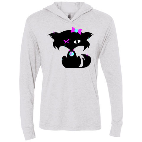 Fly Kitten in Multi-color Hooded T-Shirts with Signature on Back