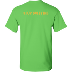 Youth Purple & Gold Fly Kat Stop Bullying T-Shirts in Multi-color