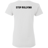 Fly Kitten Signature Stop Bullying White T-Shirt