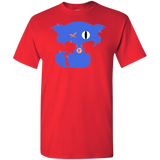 Youth Royal Blue and Orange Fly Kat T-Shirts in Multi-color with Medallion on Back