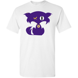 Purple Kat Stop Bullying White T-Shirt